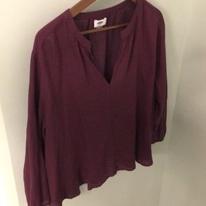 Really soft Old Navy dot top